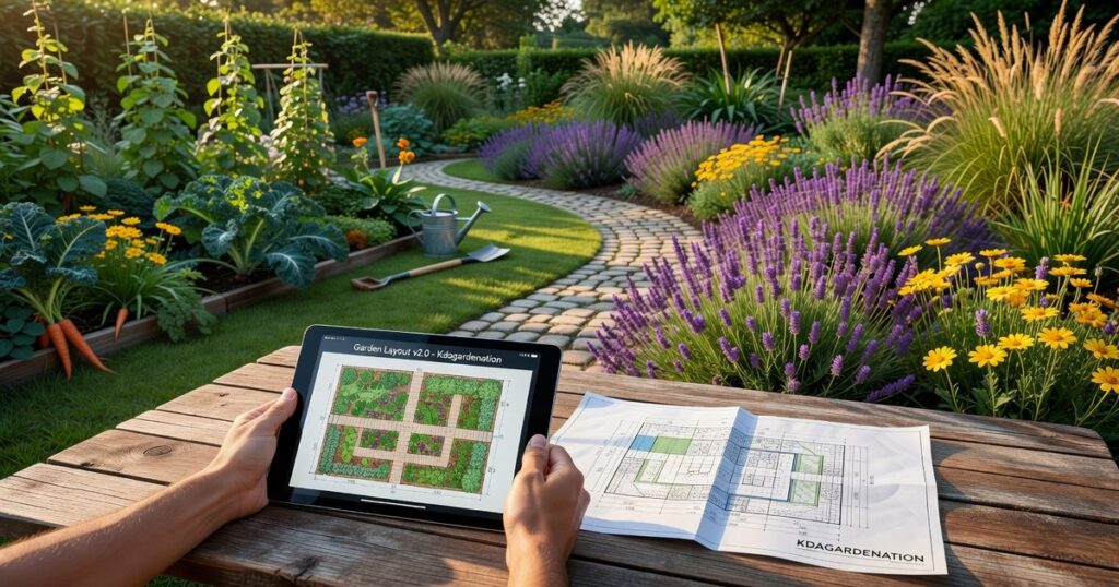 How to Design a Garden Layout Kdagardenation